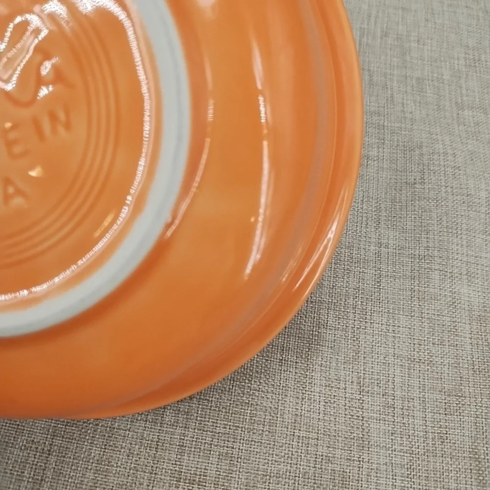 Fiesta Retired Tangerine Classic Rim Cereal Bowl 6 7/8